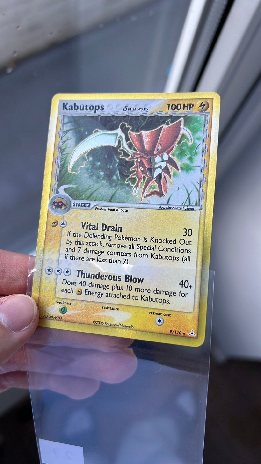 Pokemon Kabutops Delta Species 9/110, Ophalen, Zo goed als nieuw