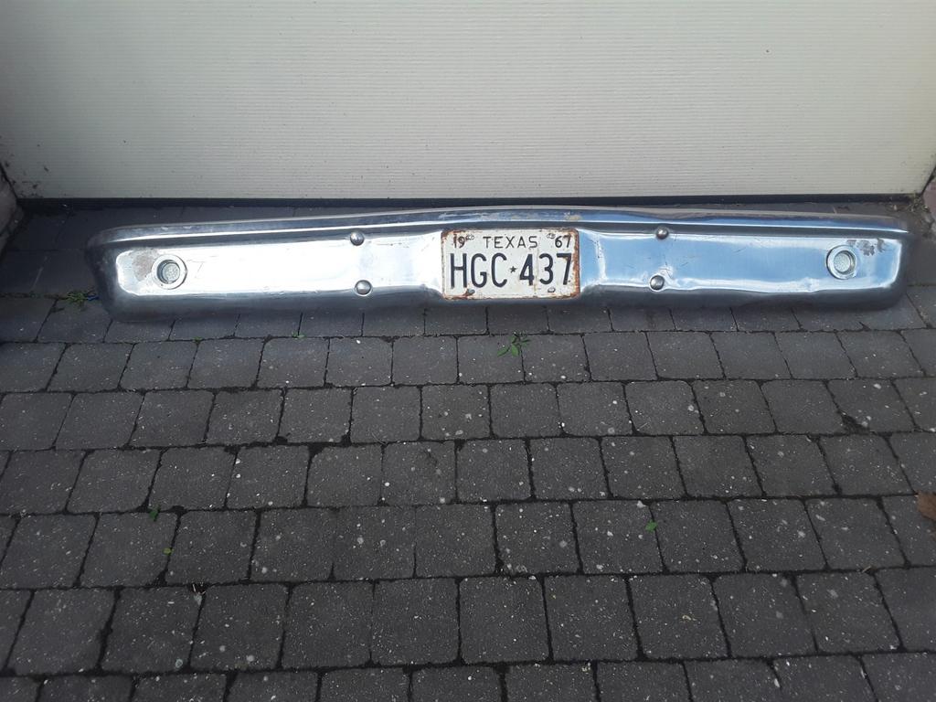 Chrome bumper Amerikaanse oldtimer. Mancave., Ophalen, Zo goed als nieuw