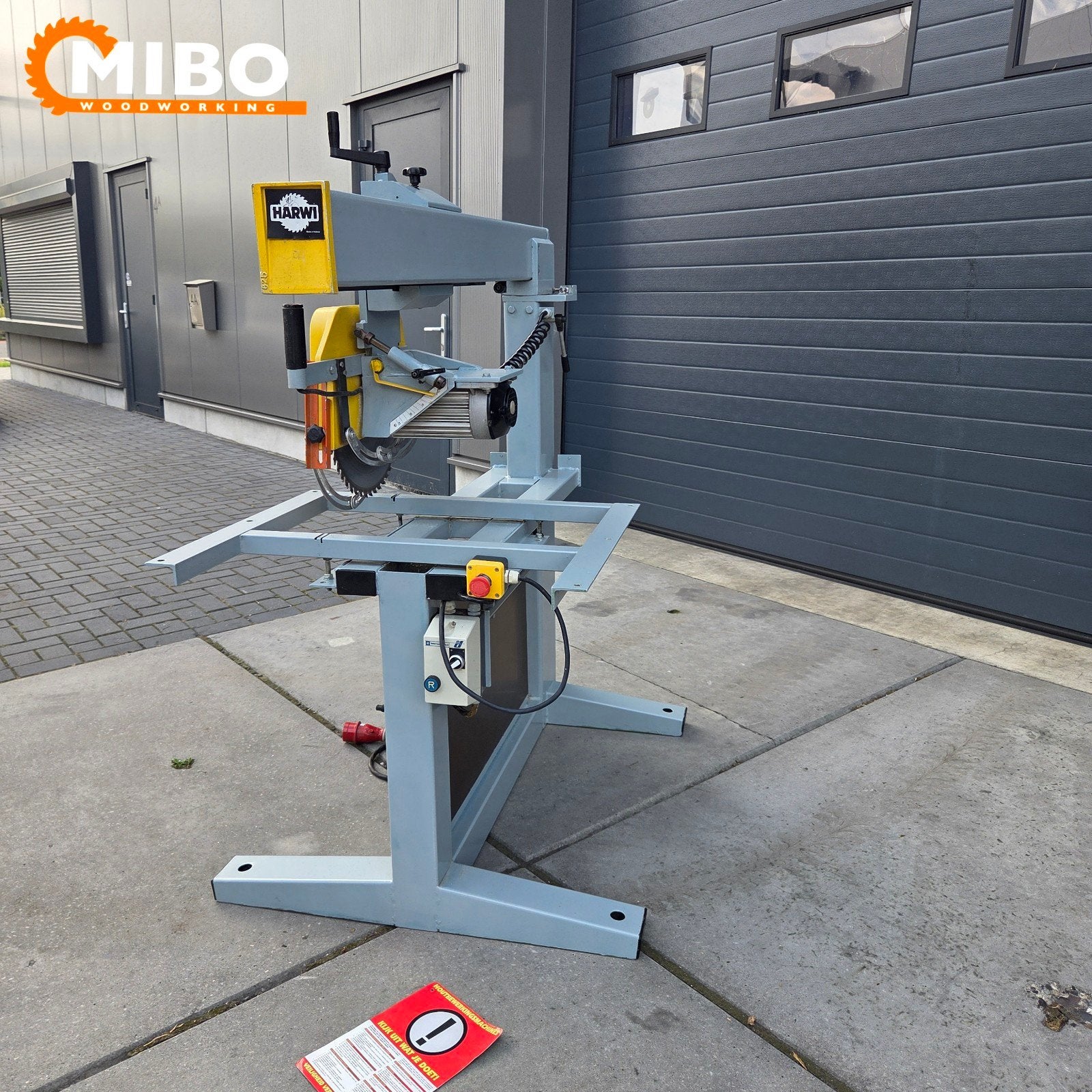Harwi radiaalzaag afkortzaag zaagblad 450mm *** 45graden, 70 mm of meer, Ophalen of Verzenden, Zo goed als nieuw, Harwi dewalt elu graule stromab omga maggi