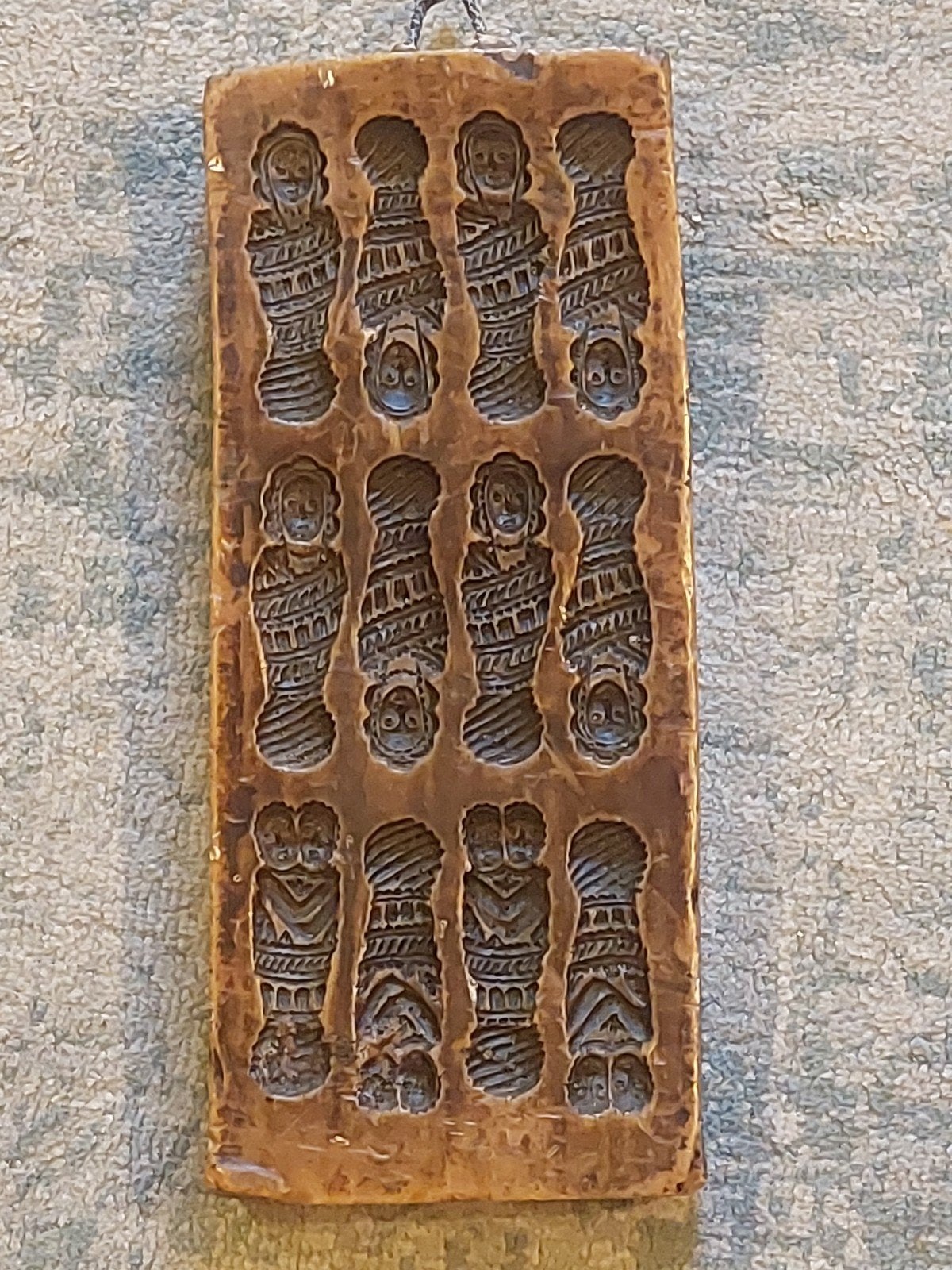 Antieke koekvorm van bijenwas, Ophalen of Verzenden