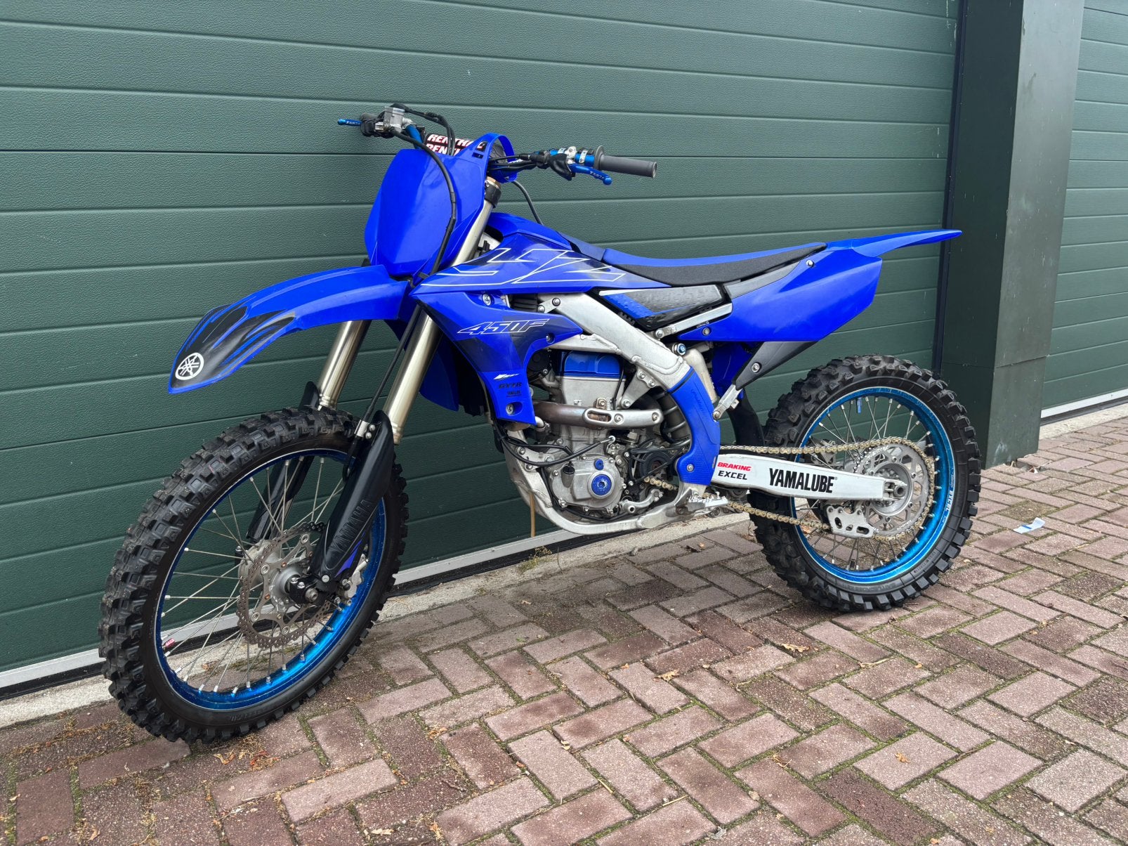 Yamaha yz450F 2021, Fietsen en Brommers, Ophalen, Zo goed als nieuw, Yamaha