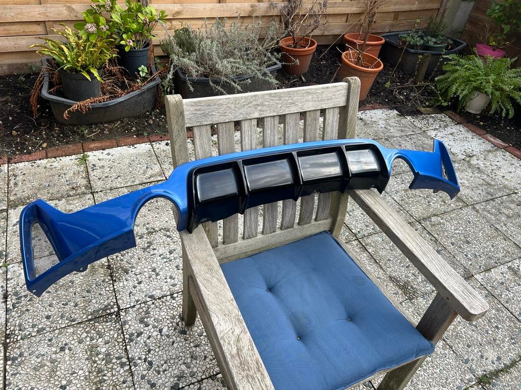 BMW 4 Serie F32 Diffuser Estoril Blauw OEM, Ophalen of Verzenden, Gebruikt, BMW