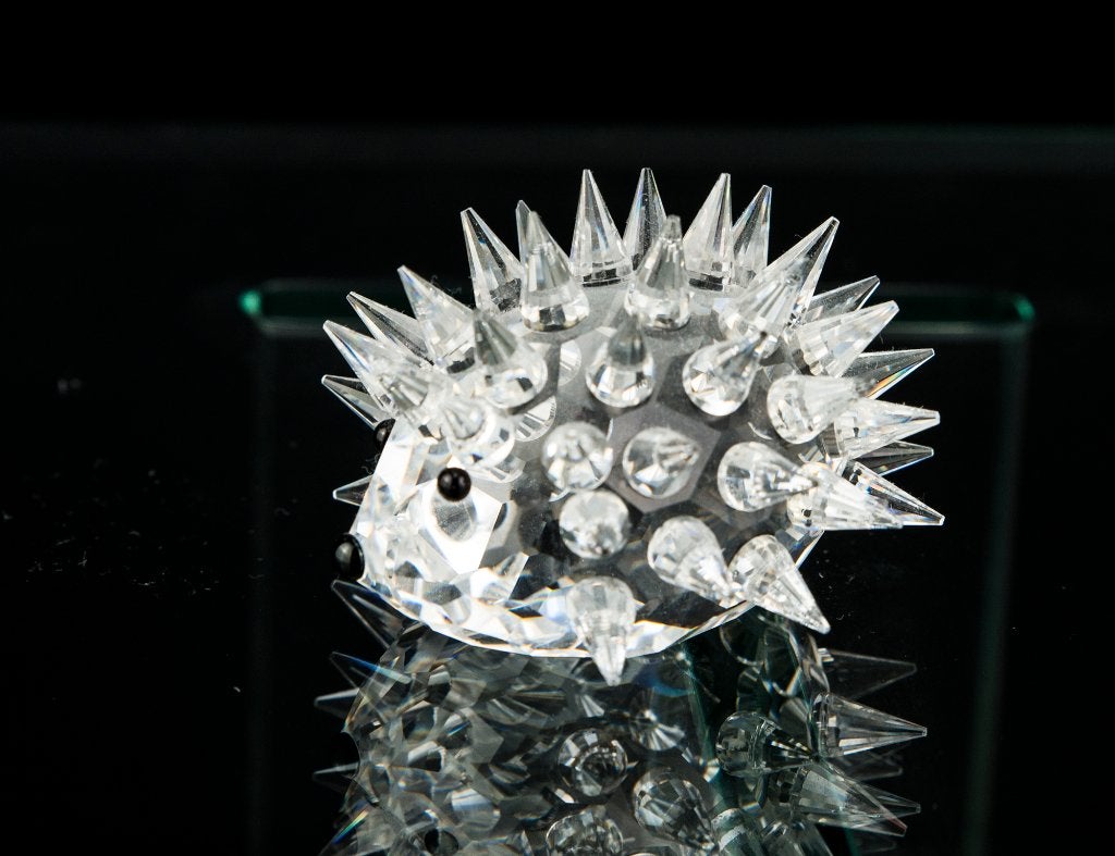swarovski kristal egel, Ophalen of Verzenden, Zo goed als nieuw, Figuurtje