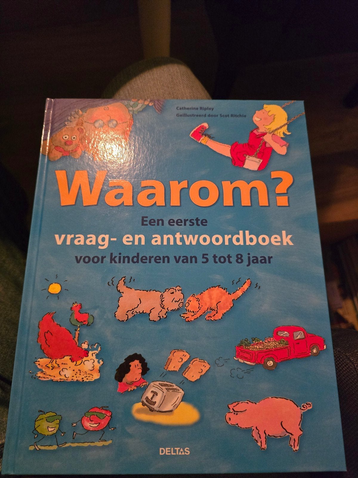 waarom? een eerste vraag- en antwoordenboek, Ophalen of Verzenden, Zo goed als nieuw, Catherine Ripley, Non-fictie