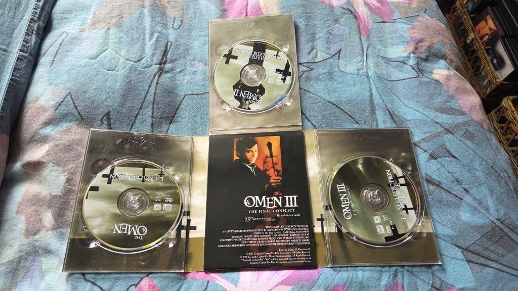 The Omen Trilogy📀25th Anniversary📀3-DVD edition, Cd's en Dvd's, Ophalen, Vanaf 16 jaar, Speciale editie, Nederlands