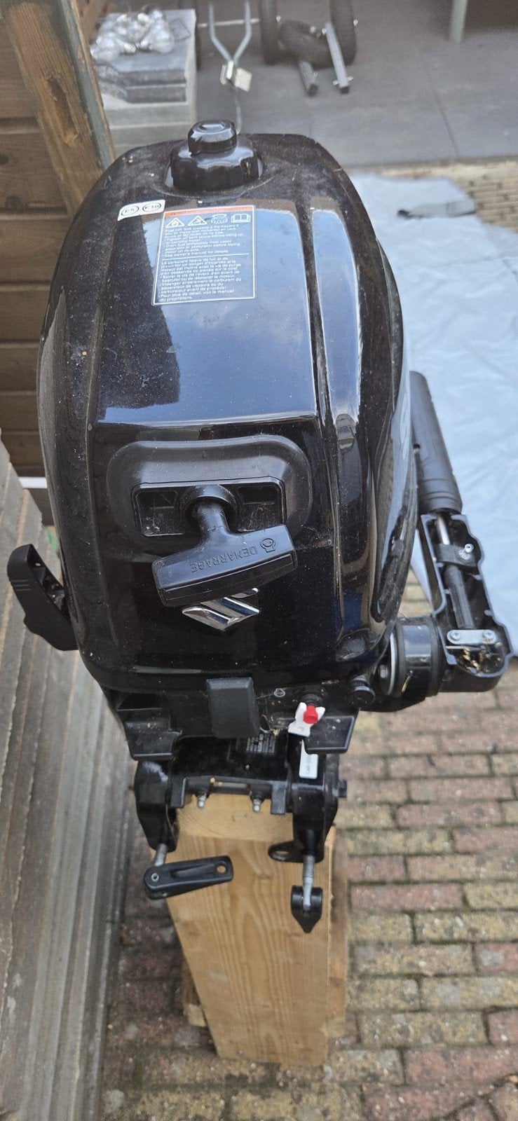 Suzuki buitenboordmotor met rubberboot en toebehoren, Watersport en Boten, Ophalen