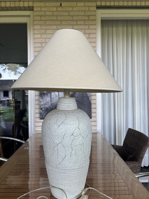 Kamer schemerlamp keramiek met Kap, Huis en Inrichting, Ophalen, Gebruikt, Keramiek, Met kap