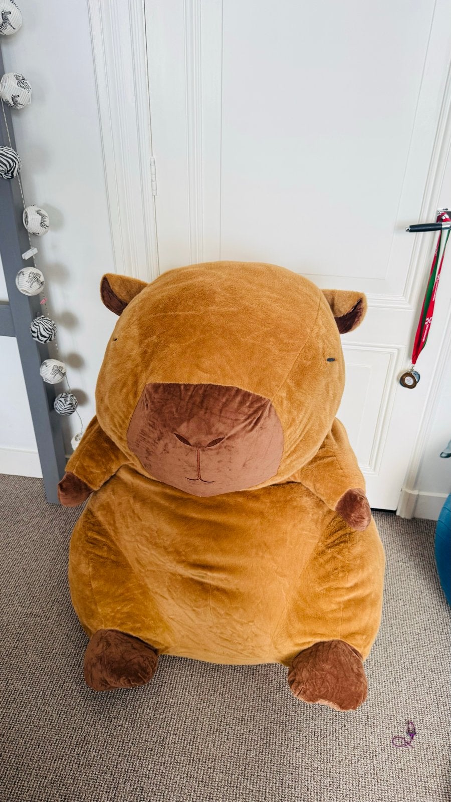 Grote Capybara Knuffel - Zacht en Comfortabel, Ophalen, Overige merken, Overige karakters, Overige typen
