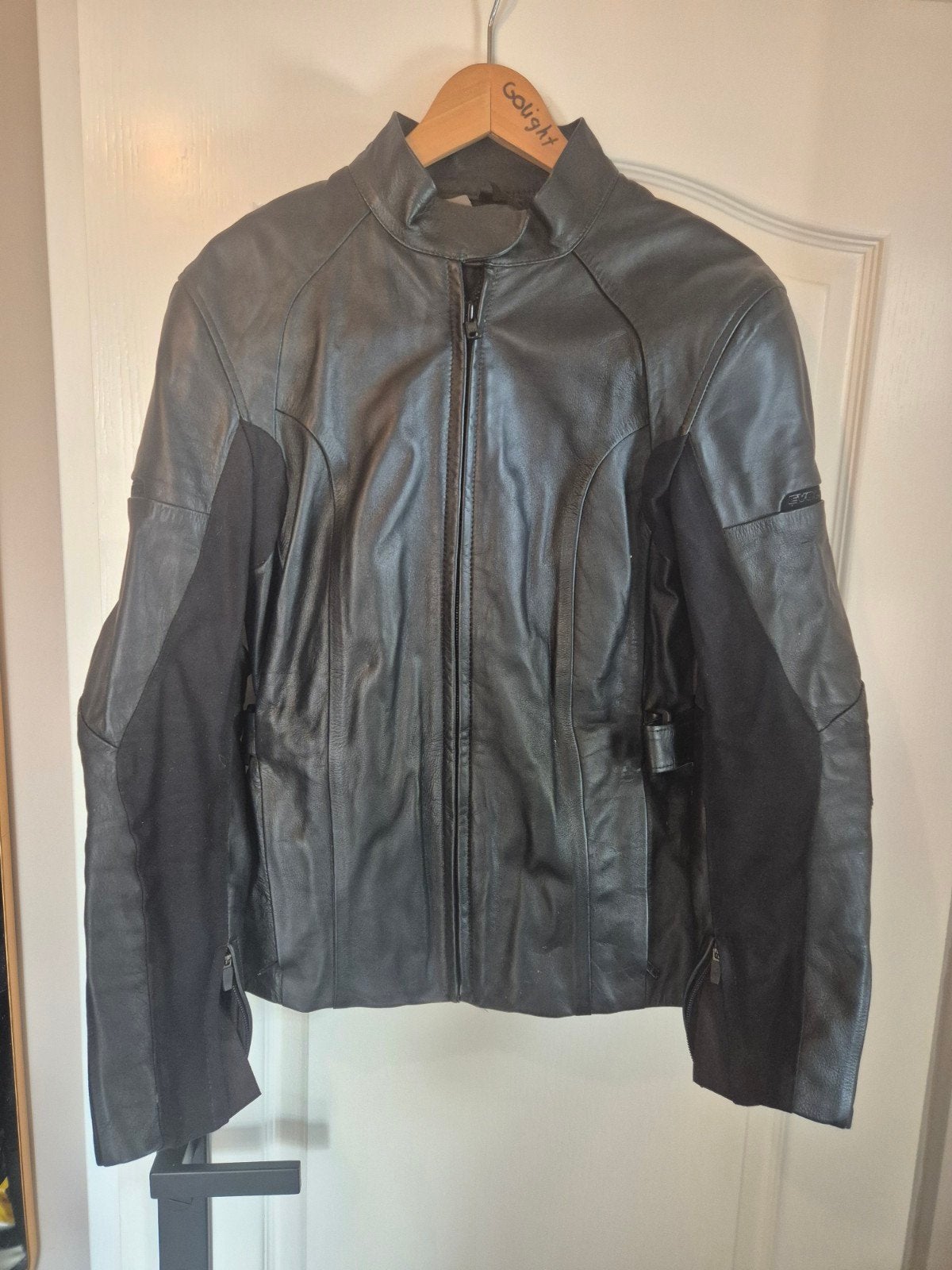 Lederen motorjack dames, Motoren, Kleding | Motorkleding, Evolution, Jas | leer, Ophalen of Verzenden, Dames