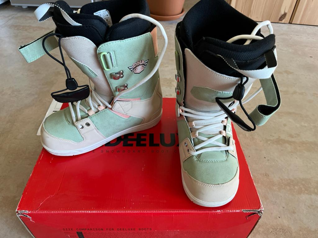 Maat 41 Deeluxe DNA Pastel Unisex Snowboardschoenen, Ophalen of Verzenden, Zo goed als nieuw, Schoenen