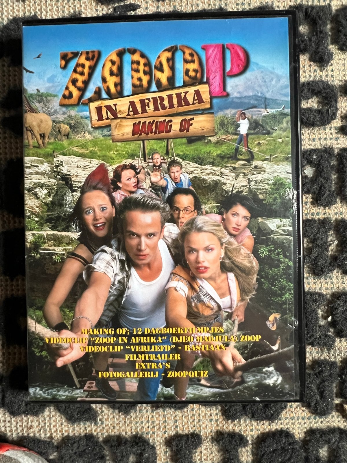 Zoop in afrika - making of dvd, Alle leeftijden, Gebruikt, Bonusmateriaal, Ophalen of Verzenden