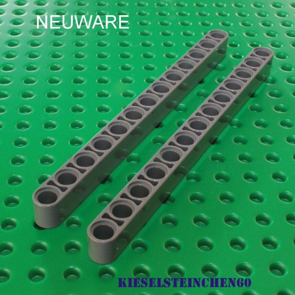veel technic Lego hefbalken donkergrijs 13 gat, Lego, Ophalen of Verzenden, Zo goed als nieuw, Technic