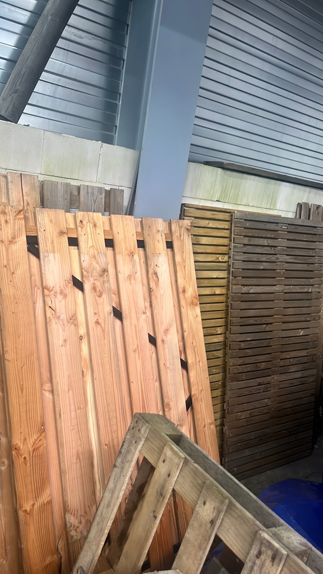 Verschillende tuinpoorten, Ophalen, Nieuw, 150 tot 200 cm, Hout