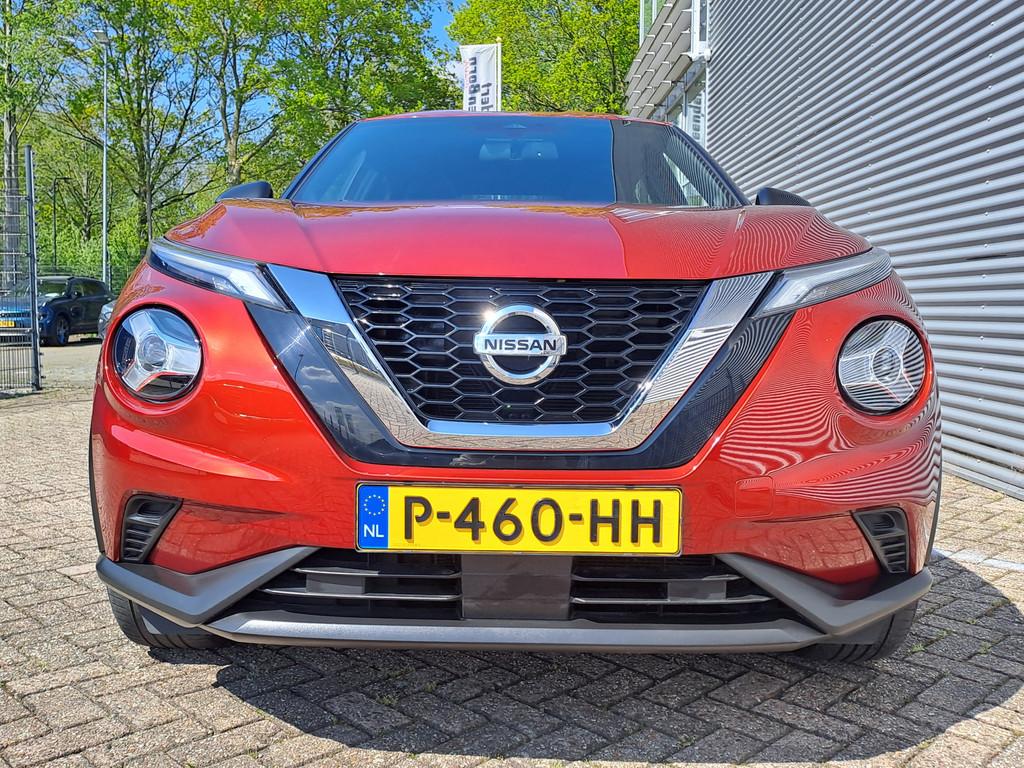 Nissan Juke 1.0 DIG-T N-Connecta | Apple Carplay/Android Aut, Auto's, Nissan, Voorwielaandrijving, 12 maanden, Stof, Euro 6