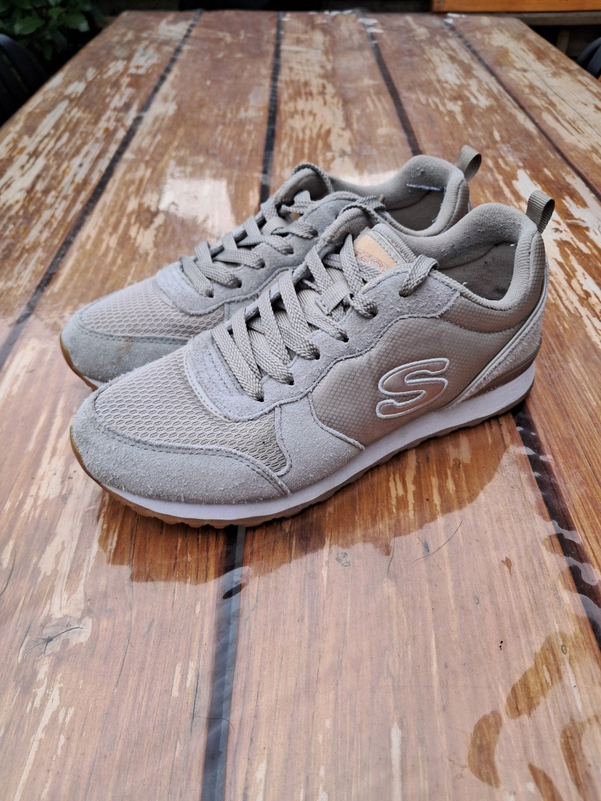 Skechers OG 85 - Gold'n Gurl, maat 39, Skechers, Beige, Ophalen of Verzenden, Sneakers of Gympen