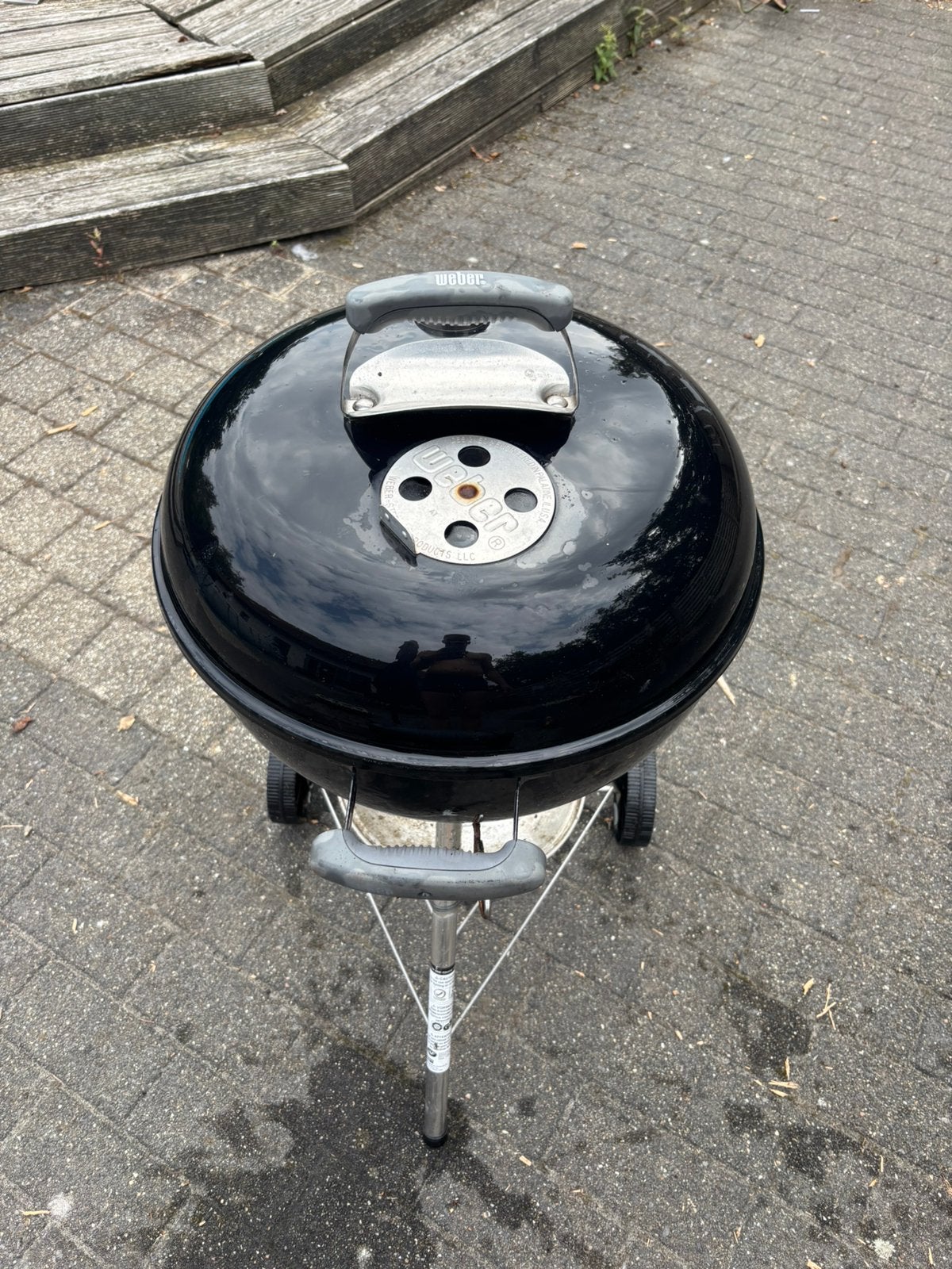 Weber Original Kogelbarbecue 47 cm, Tuin en Terras, Houtskoolbarbecues, Ophalen, Gebruikt