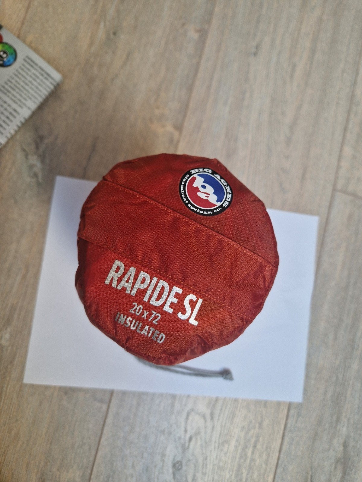 Big Agnes Rapide SL Insulated slaapmat (eenpersoons), Caravans en Kamperen, Ophalen, Ingebouwde pomp, Zo goed als nieuw, 1-persoons