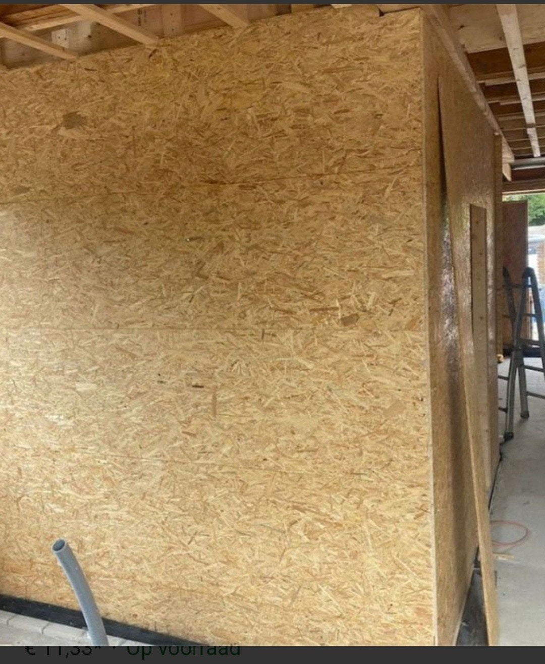 9 MM OSB 1220x2440, Doe-het-zelf en Verbouw, Platen en Panelen, Ophalen, Nieuw
