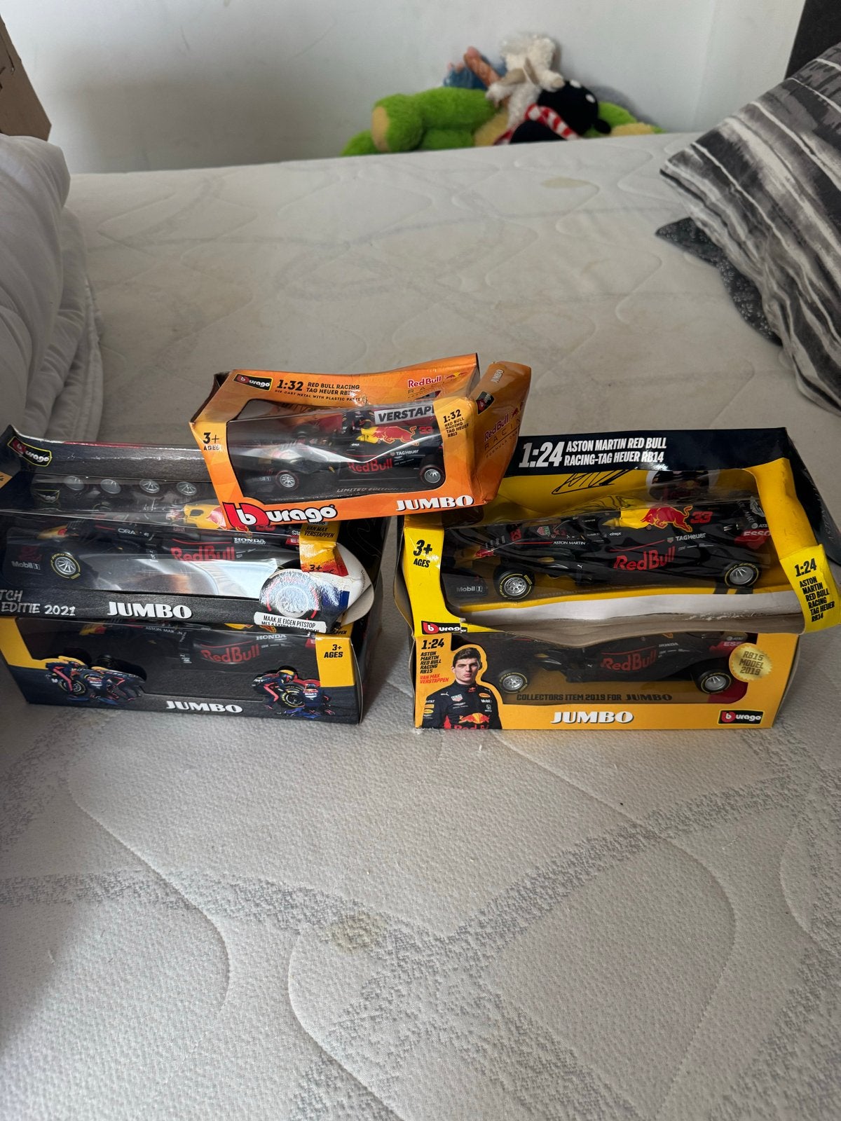 5Max Verstappen Jumbo Red Bull Racing schaalmodellen, Ophalen of Verzenden, Nieuw, Overige typen