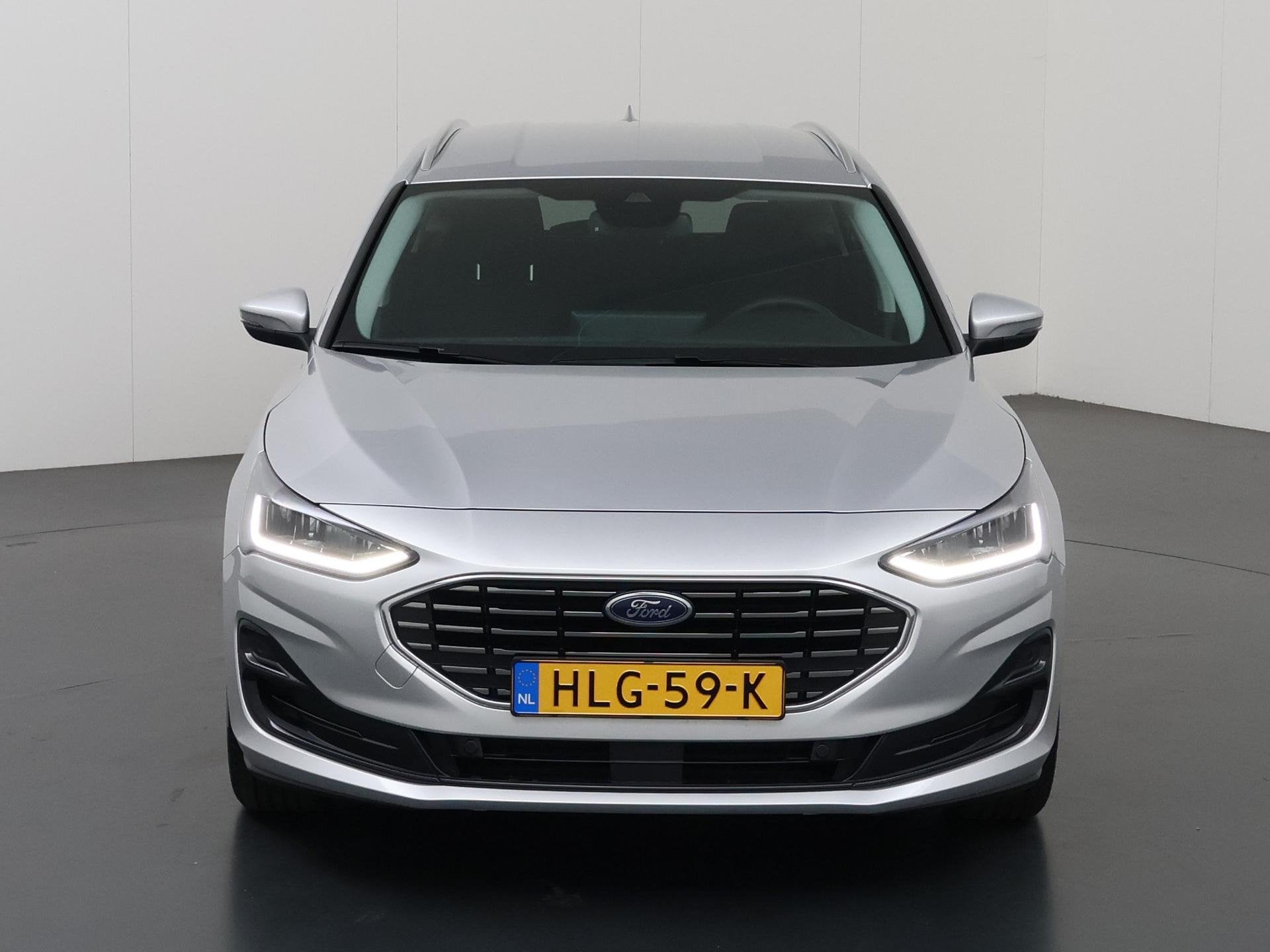 Ford Focus Wagon 1.0 EcoBoost Hybrid Titanium | Winterpakket, Auto's, Origineel Nederlands, 19 km/l, Zilver of Grijs, 999 cc
