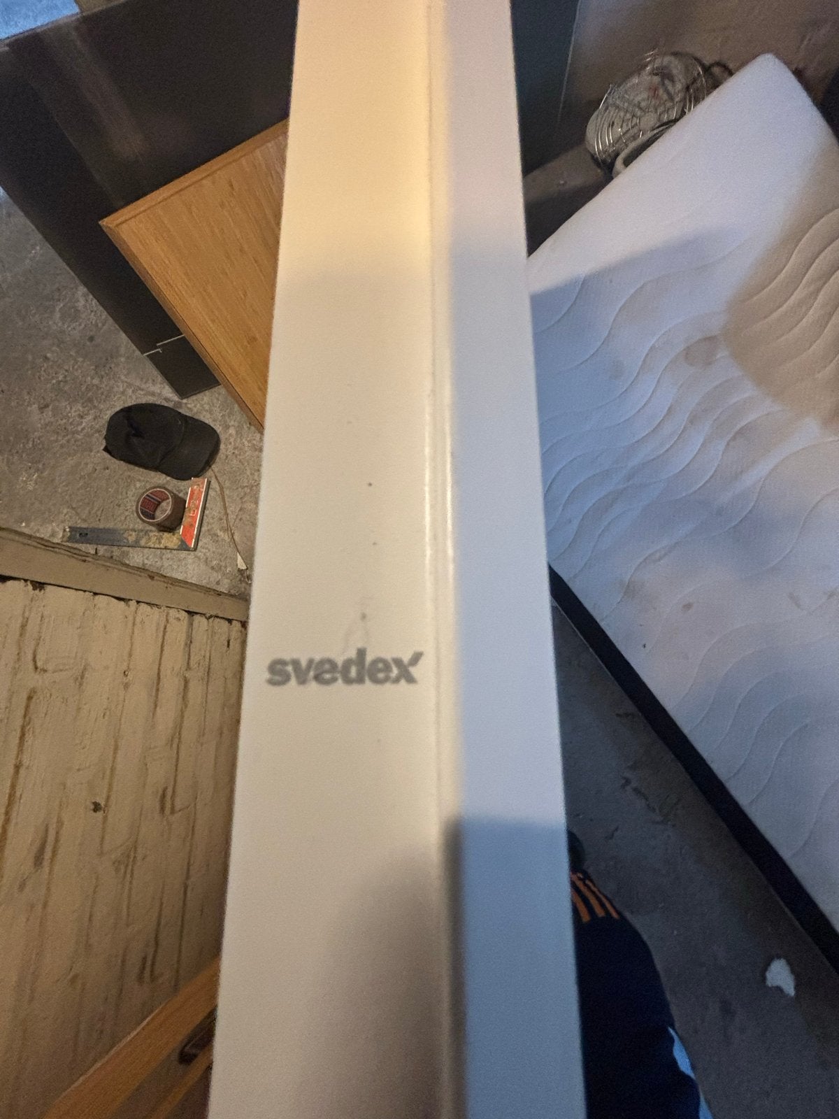 Svedex binnendeur, wit, 231.5 x 95,4 cm, Ophalen, 80 tot 100 cm, 215 cm of meer, Binnendeur