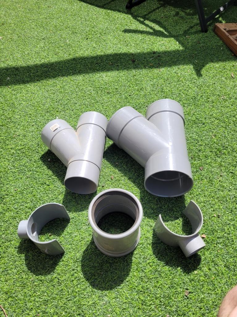 Diverse PVC, Afvoer, Pvc, Ophalen of Verzenden, Minder dan 2 meter
