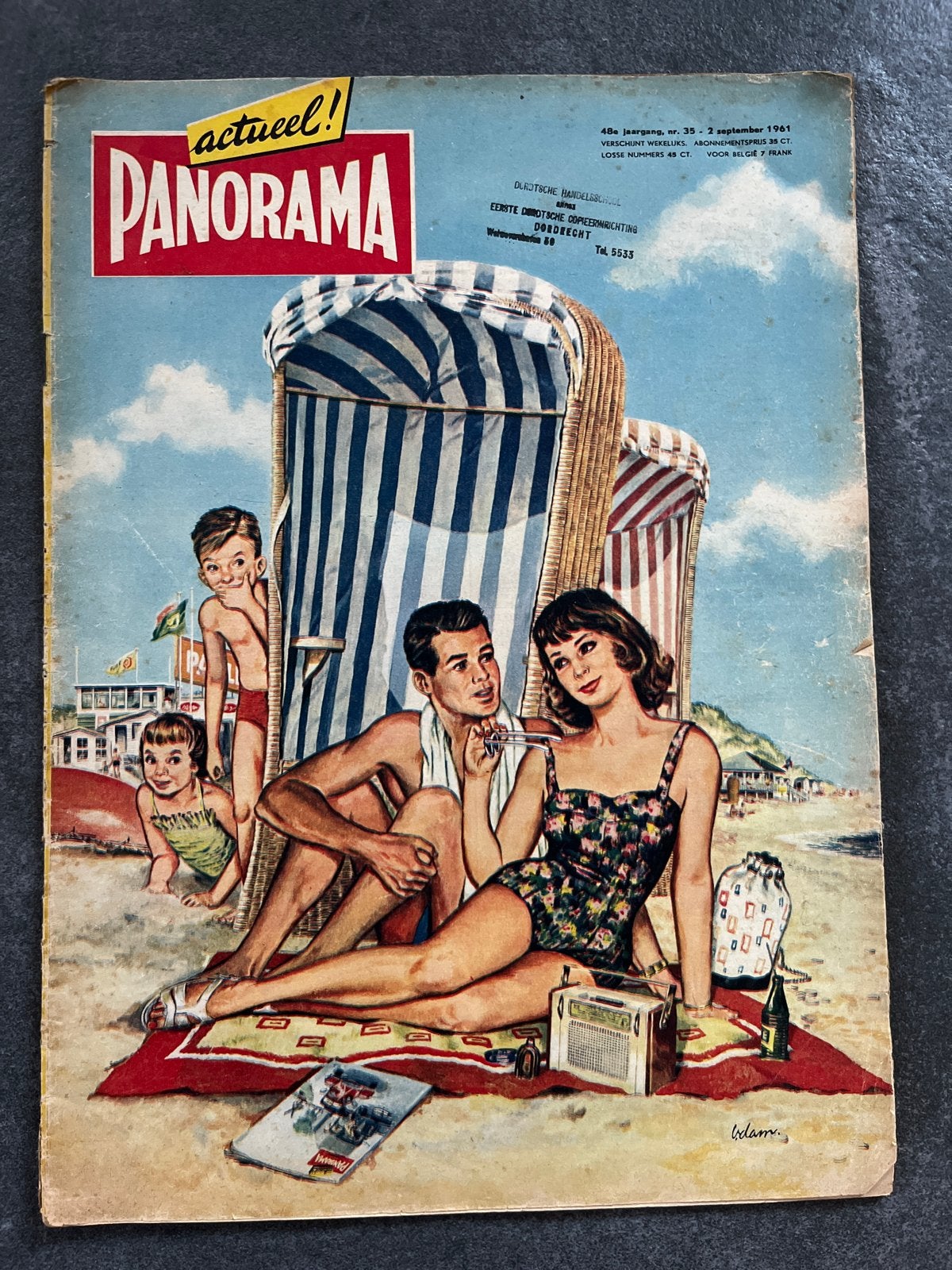 Panorama magazine - 3 september 1961, Boeken, Ophalen of Verzenden, Gelezen, Overige typen