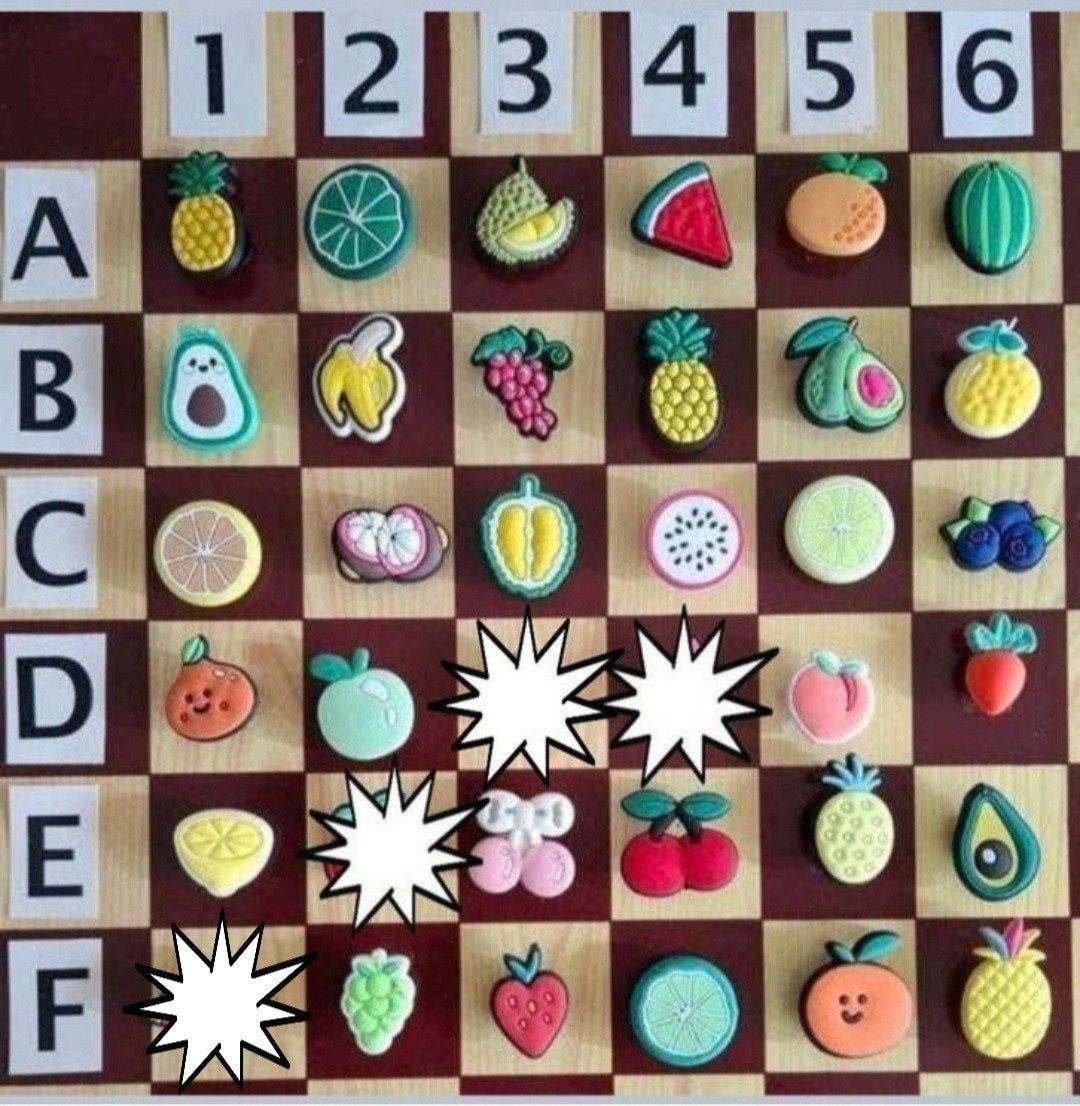 20: Fruit Schoenbedels Charms voor de Crocs, Overige thema's, Meerkleurig, Ophalen of Verzenden, Zo goed als nieuw