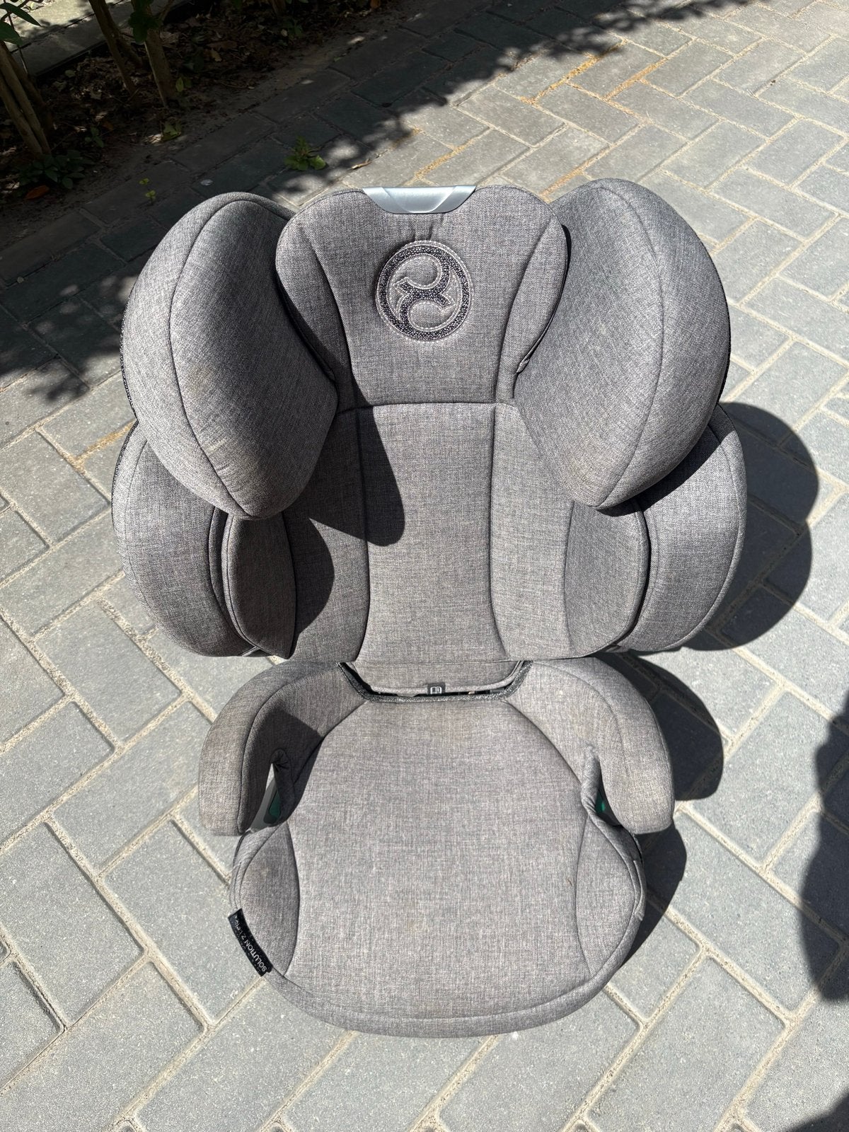 Cybex Solution Z ifix - grijs, Autogordel of Isofix, 15 t/m 36 kg, Verstelbare rugleuning, Zo goed als nieuw