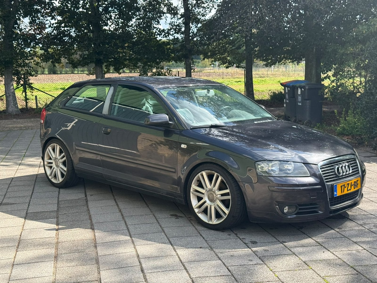 Audi A3 1.4 Tfsi 92KW 3D 2008 Grijs, Auto's, Voorwielaandrijving, 125 pk, 4 cilinders, 1200 kg