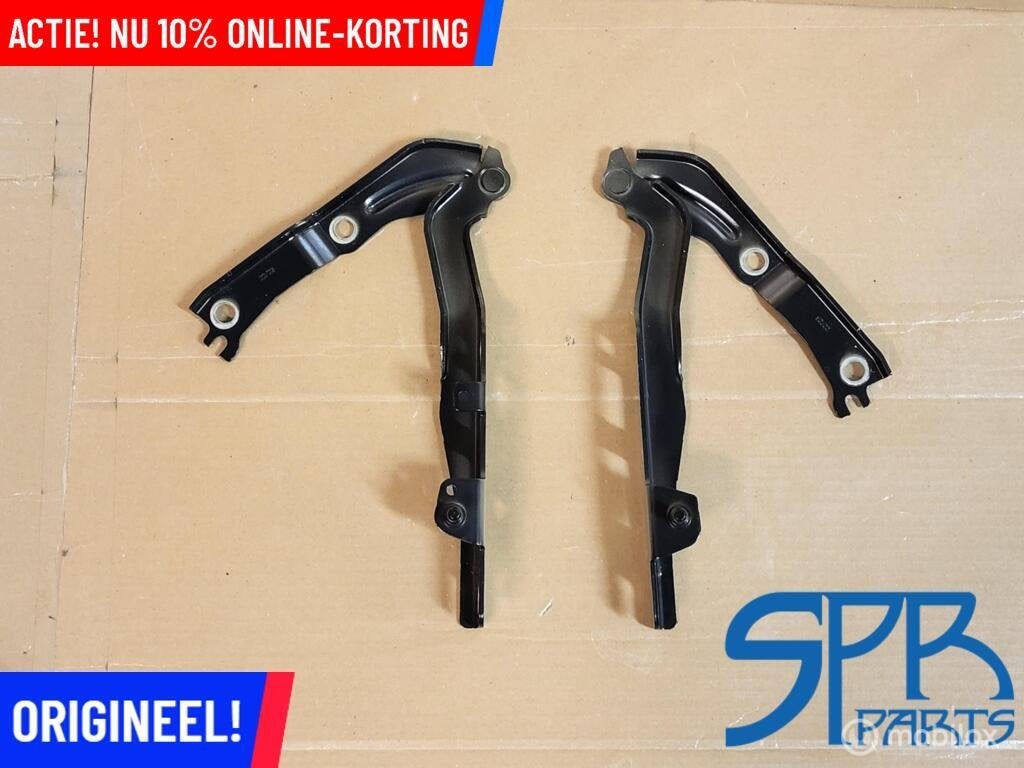 MOTORKAPSCHARNIEREN SET VW TIGUAN 571 CT1 RECHTS LINKS ZWART, VOLKSWAGEN, Volkswagen, Nieuw, Ophalen of Verzenden