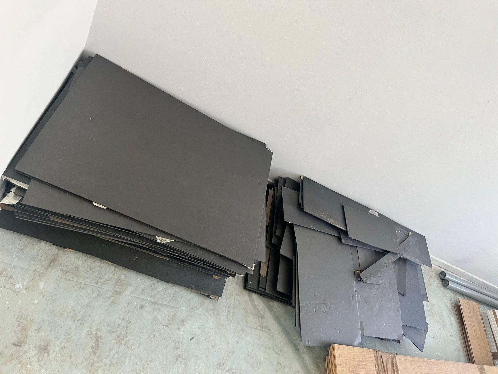 Ondervloerplaten voor laminaat of parket, Ophalen, Overige materialen, 30 cm of meer, Gebruikt
