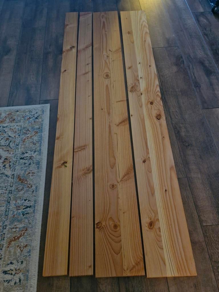 Houten planken, Doe-het-zelf en Verbouw, Hout en Planken, Minder dan 25 mm, Nieuw, Ophalen of Verzenden, Plank