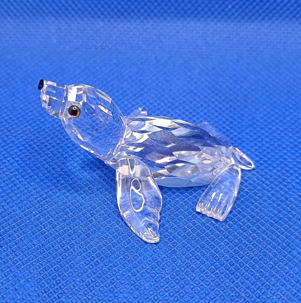 Swarovski Zeehondje, ., Ophalen of Verzenden, Zo goed als nieuw, Figuurtje