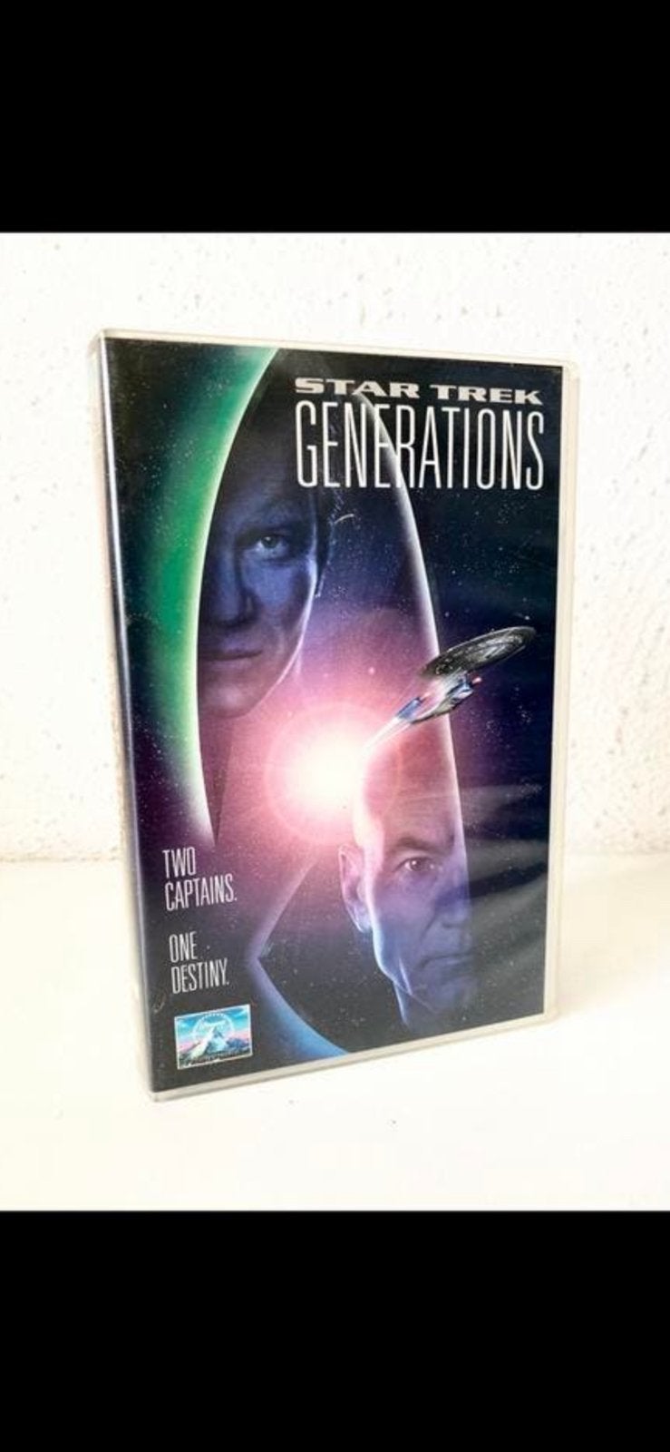 vhs: ‘STAR TREK: GENERATIONS’  (1994), Cd's en Dvd's, VHS | Film, Alle leeftijden, Ophalen of Verzenden, Zo goed als nieuw, Science Fiction en Fantasy