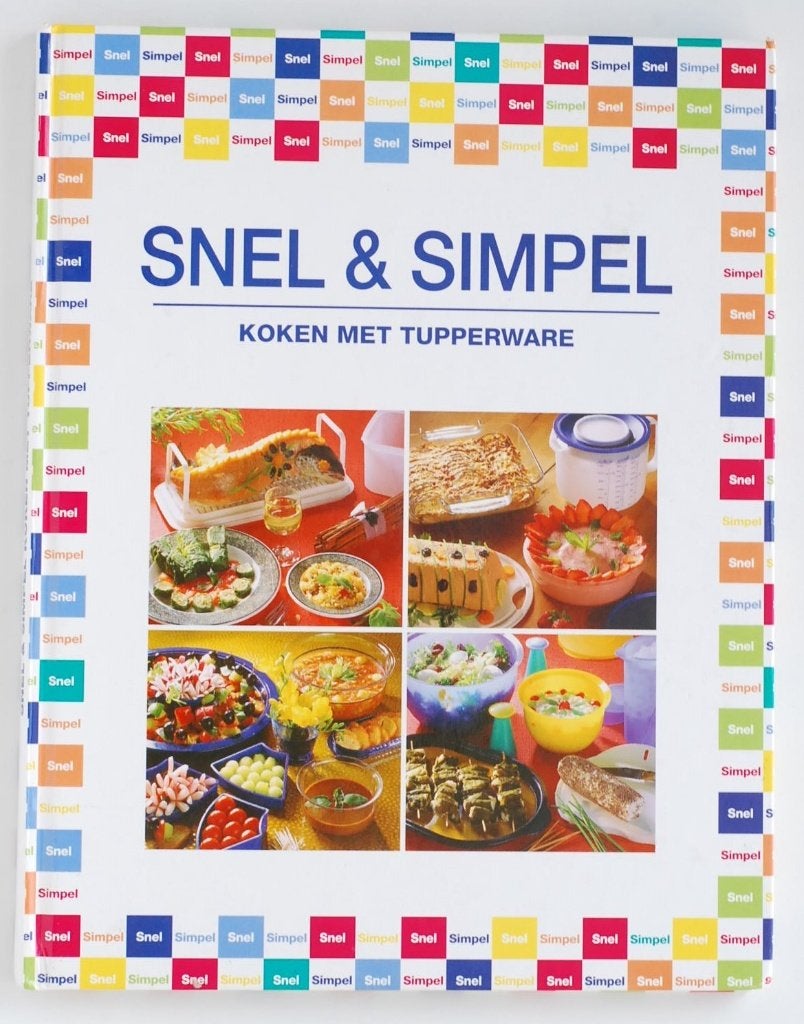 Snel & Simpel Koken met Tupperware - Receptenboek 1990, Voorgerechten en Soepen, Ophalen of Verzenden, Zo goed als nieuw, Europa