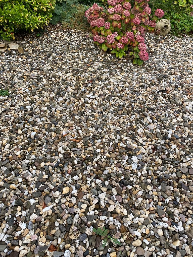 Kiezels, Tuin en Terras, Grind, Keien en Split, Ophalen, Overige materialen, Gebruikt, Wit