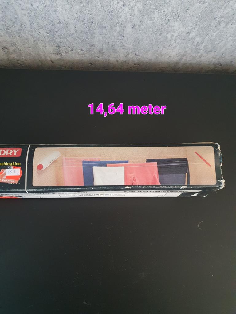 Nieuwe waslijn - 14,64 meter lang, Ophalen of Verzenden, Nieuw