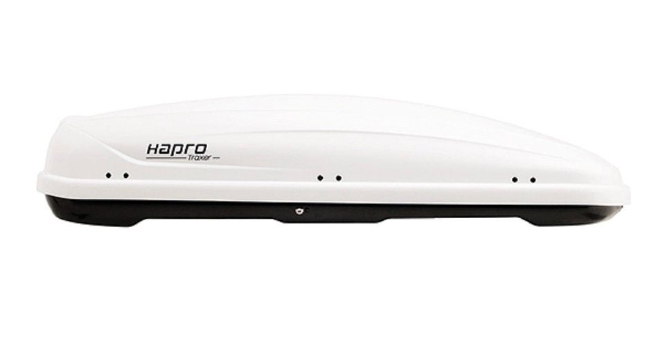 Dakkoffer Hapro Traxer 6.6 Pure White, Auto diversen, Dakkoffers, Ophalen, Zo goed als nieuw