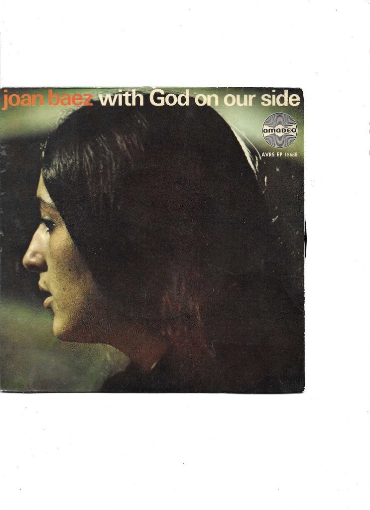 Single Joan Baez - With god on our side, Cd's en Dvd's, Ophalen of Verzenden, Gebruikt, 7 inch, Pop