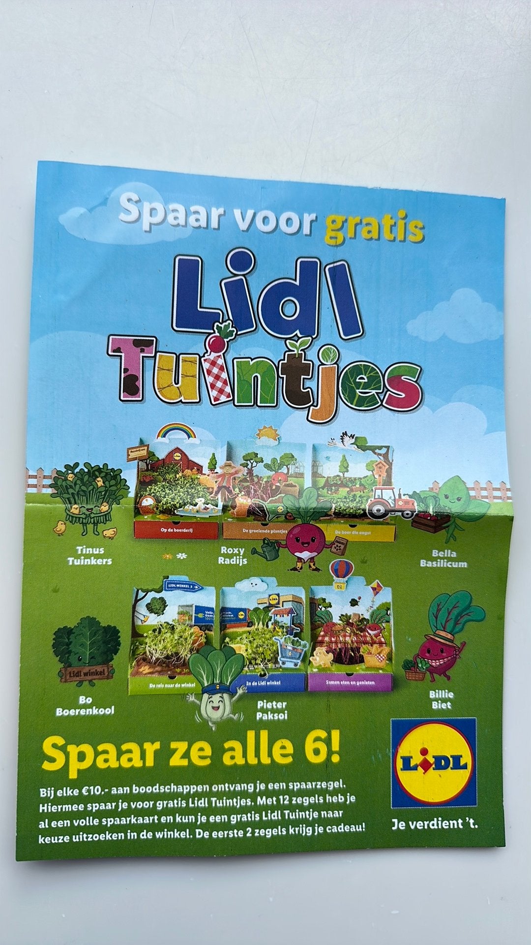 Lidl Tuintjes zegels 11 stuks, Lidl, Ophalen of Verzenden