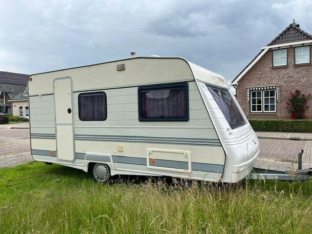 Caravan merk Gruau Type 42 CE, Caravans en Kamperen, Luifel, Treinzit, Particulier, 500 - 750 kg