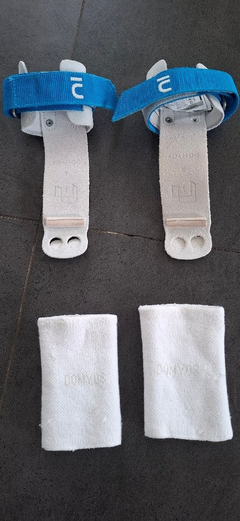 Turnleertjes Domyos. Leertjes met klittenbandsluiting!, Materiaal, Wit, Maat 36 t/m 42, Ophalen of Verzenden