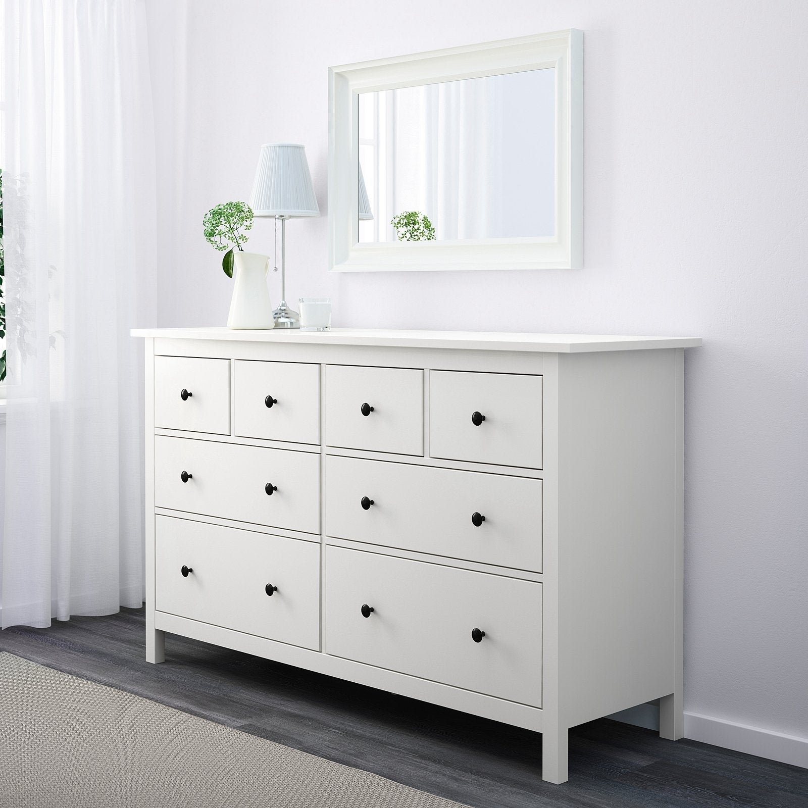 Hemnes kast gebruikt, Gebruikt, 3 of 4 laden, Minder dan 100 cm, 25 tot 50 cm
