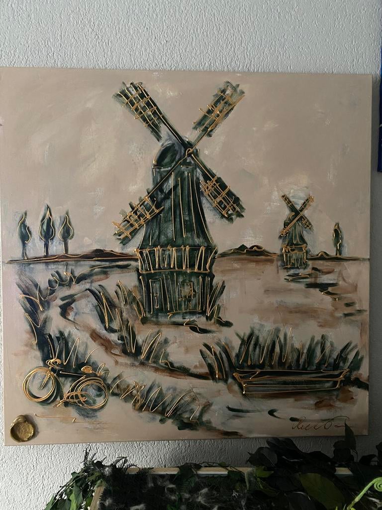 Schilderij Rick Triest, Ophalen