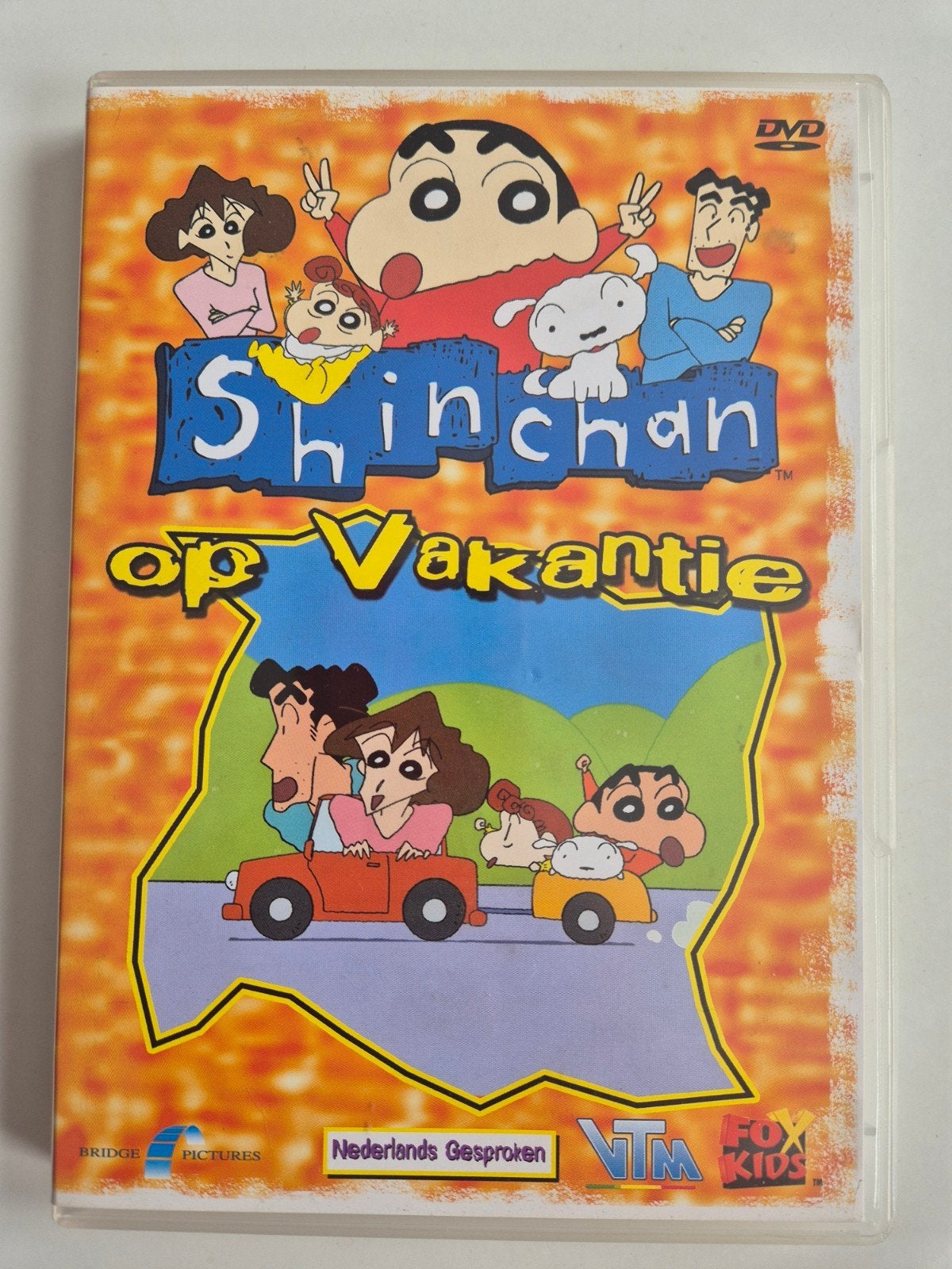 Shinchan op Vakantie DVD - 3 complete afleveringen, Vanaf 6 jaar, Ophalen of Verzenden, Zo goed als nieuw, Komedie