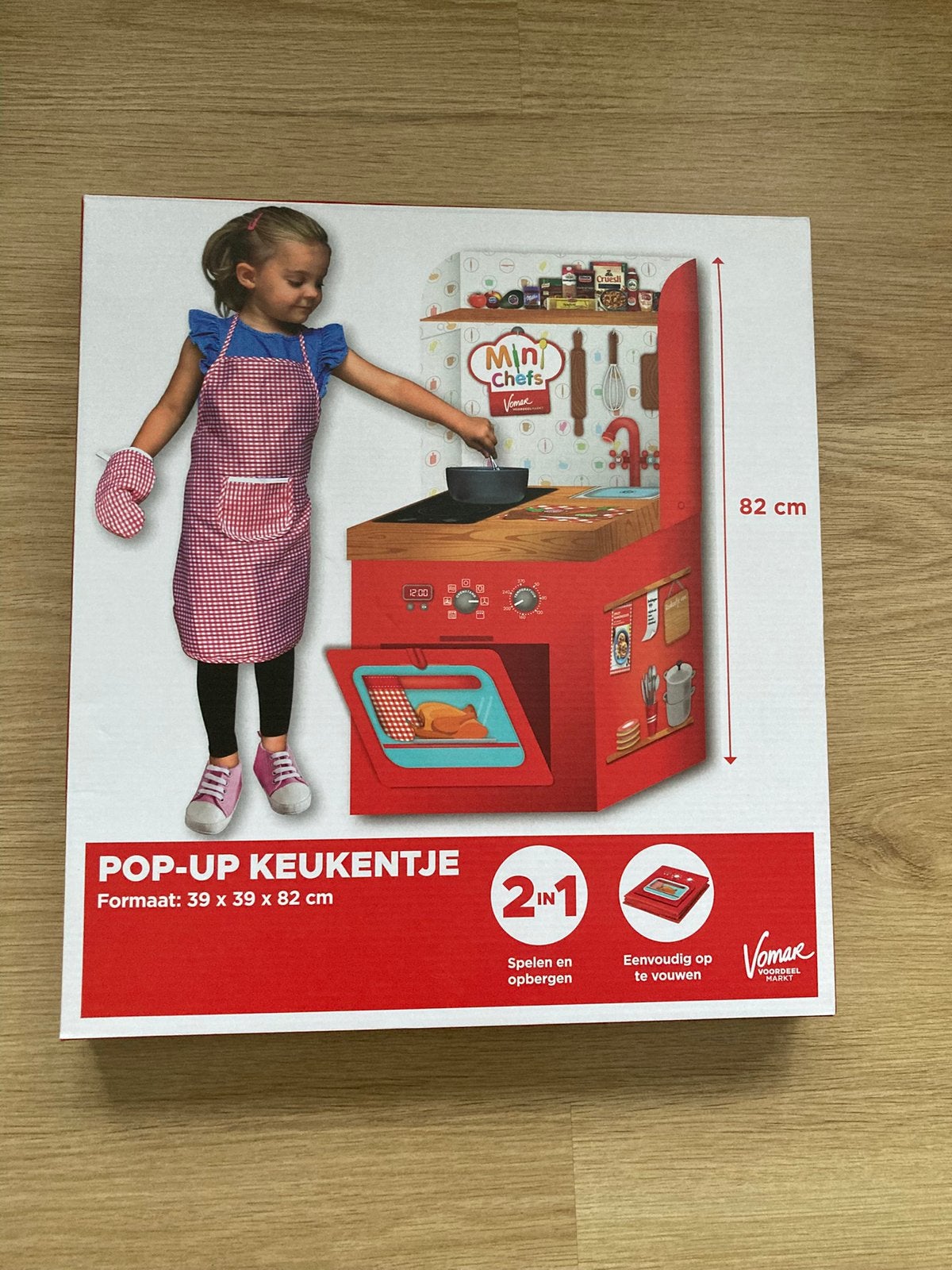 Te koop Kinder Speelkeukentje opvouwbaar., Ophalen, Zo goed als nieuw, Kunststof