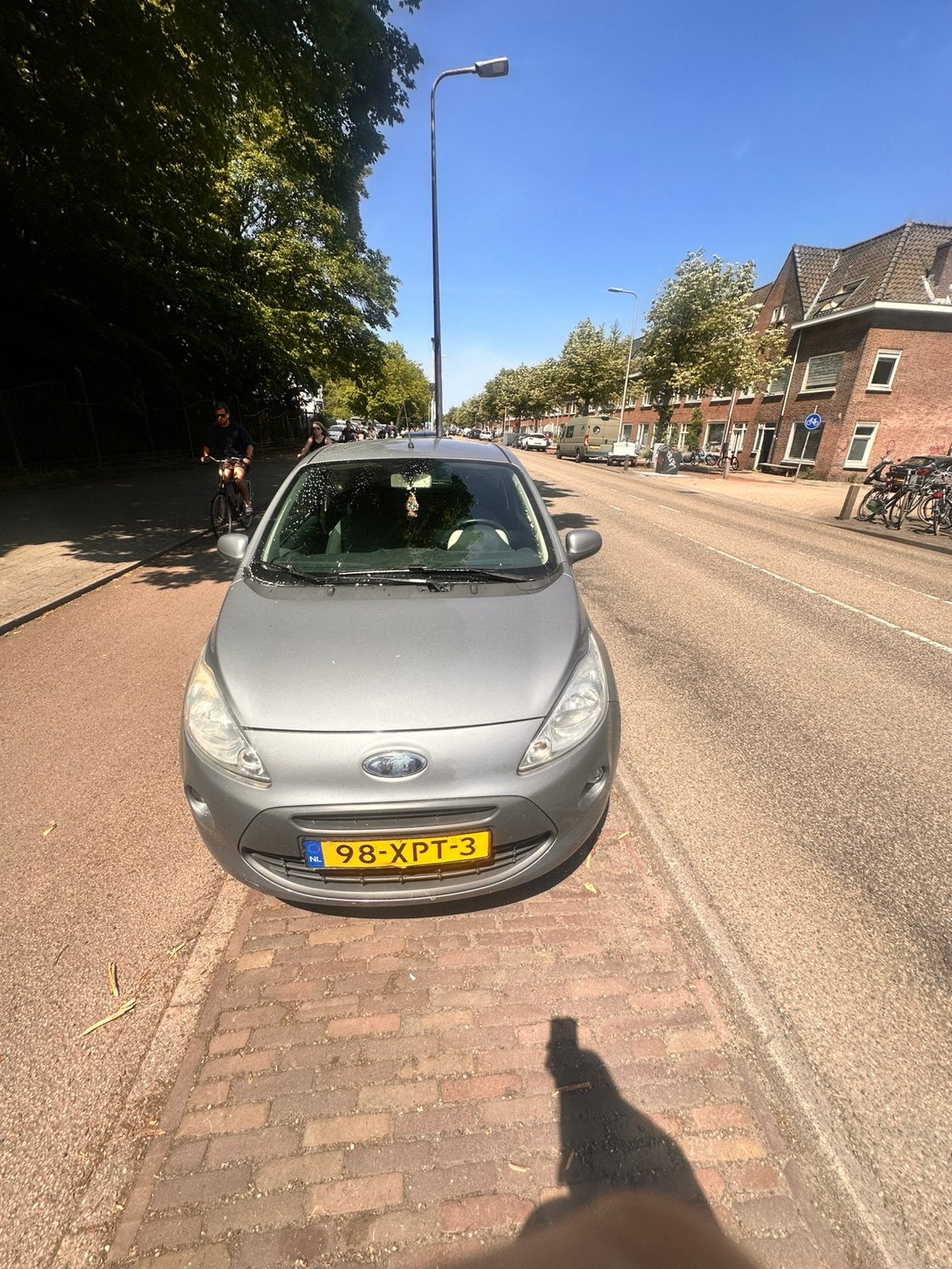 Ford Ka 1.2 69pk 2012 Grijs, Auto's, Voorwielaandrijving, 1242 cc, 4 cilinders, 4 stoelen