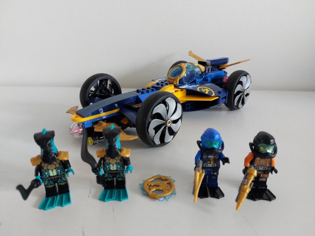 Lego Ninjago 71752 - Ninja Sub Speeder, Lego, Ophalen of Verzenden, Zo goed als nieuw, Inclusief instructies