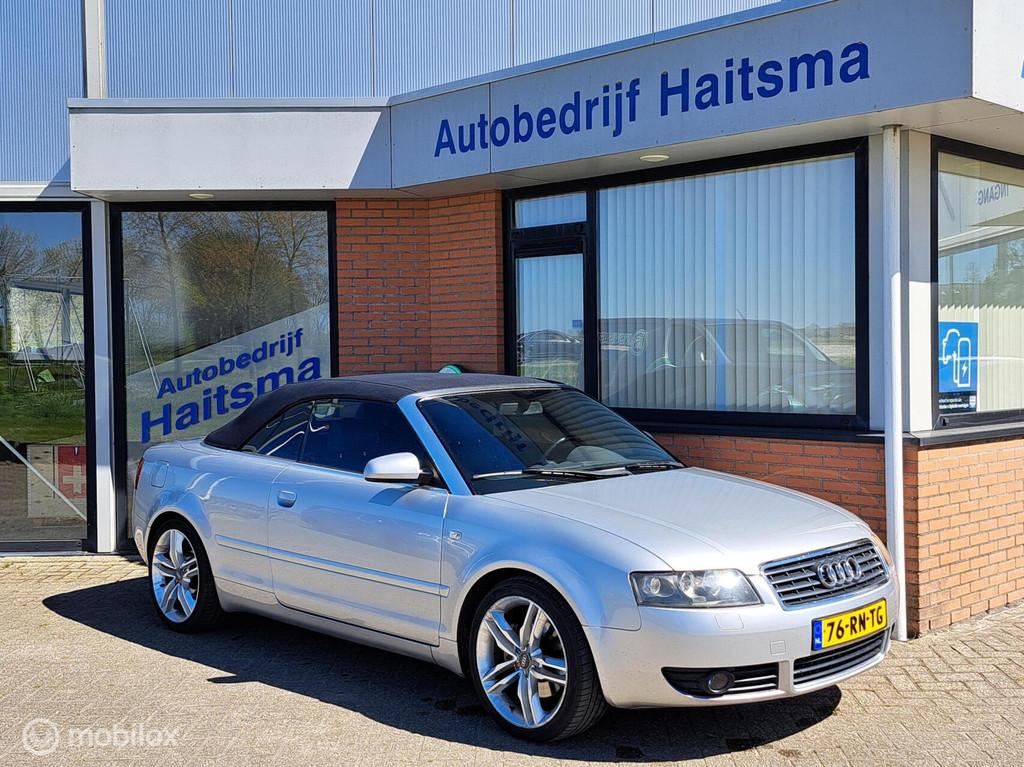 Audi A4 Cabriolet 3.0 V6 Exclusive, Gebruikt, Cabriolet, 4 stoelen, A4